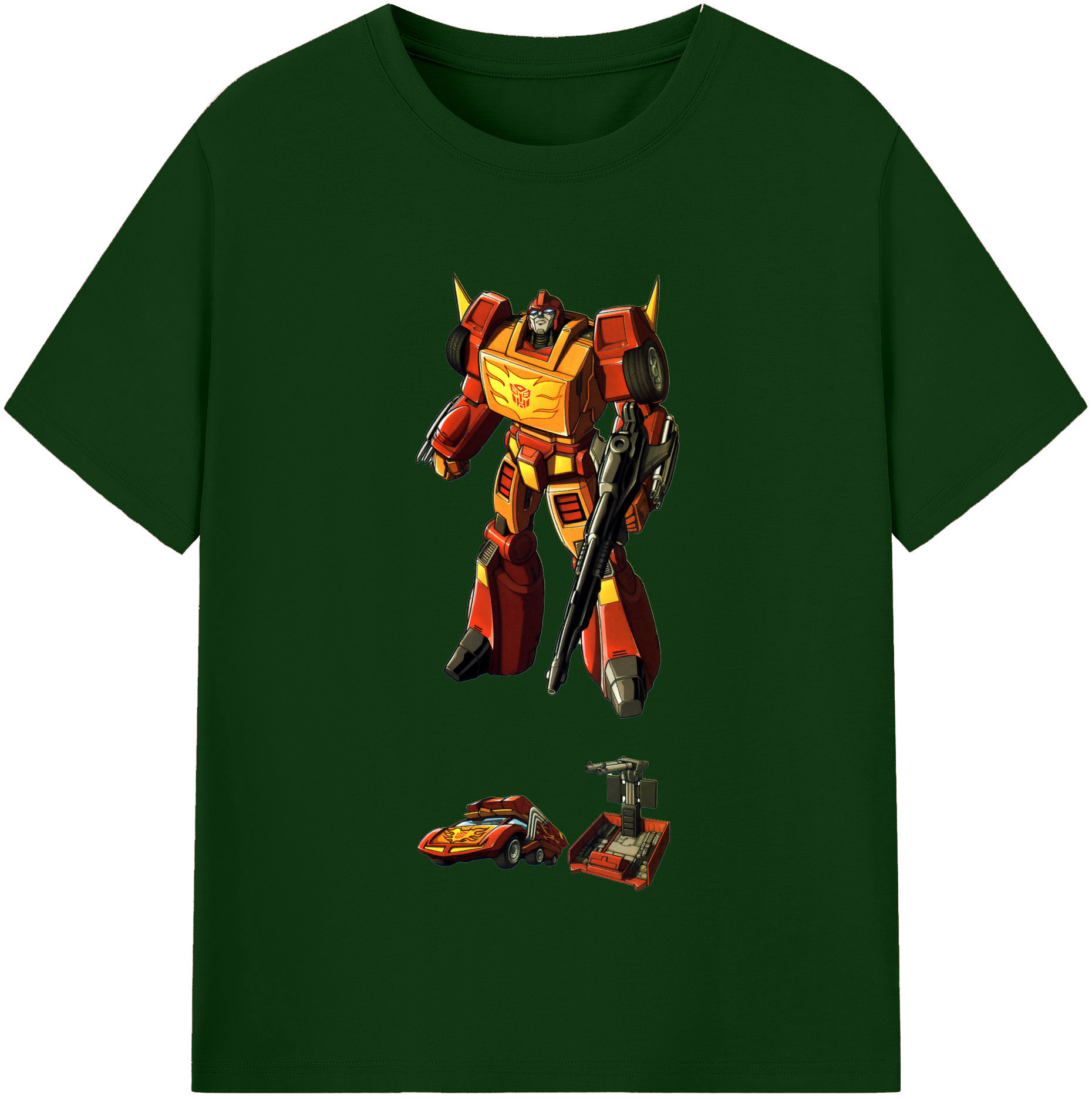 （画像用）  綿100％半袖Tシャツ（フロントプリント）